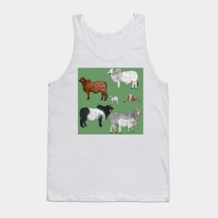 Brahman Cattle Sage Tank Top